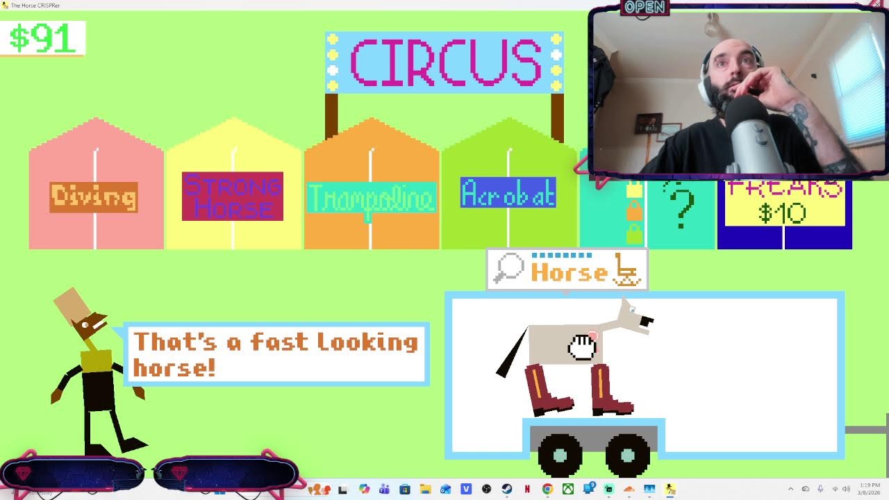 LET'S RACE GOOFY HORSES! - Horsey Game -