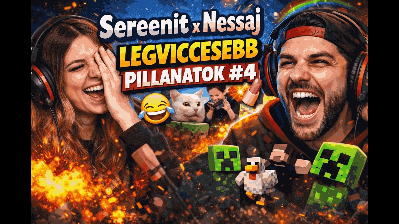 🤣 Sereenit x Nessaj    Legviccesebb Pillanatok #4 💅 Montage