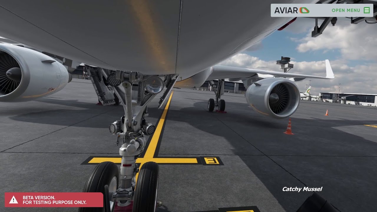 AVIAR Airport Ground Handling Simulator VR - Beta - Extended Run