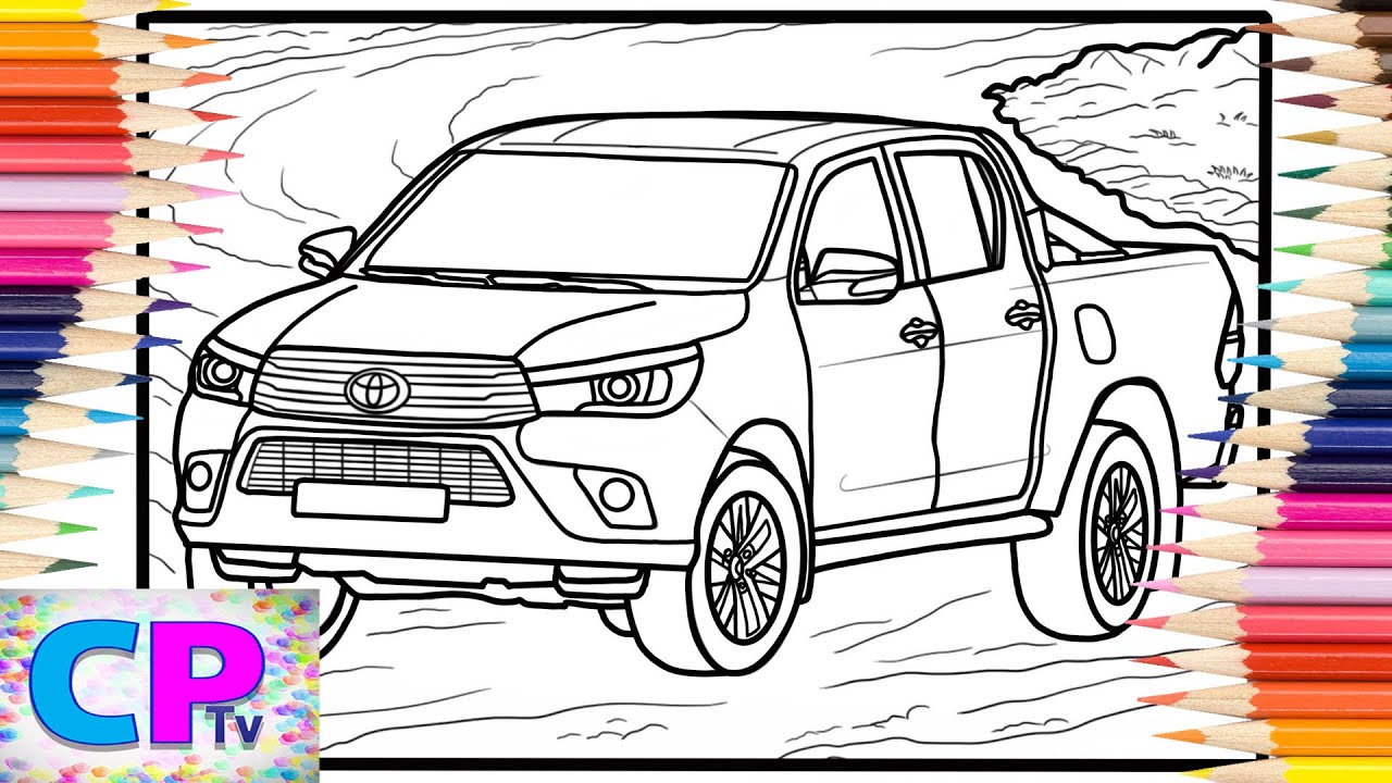 Toyota Hilux Coloring Pages/Toyota Pickup Coloring/Cars/Tobu - If I Disappear [NCS Release]