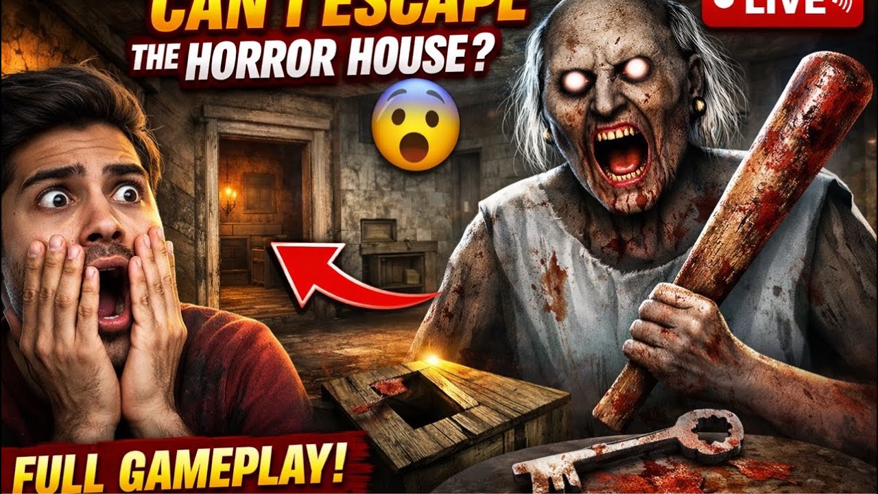 Granny Live – Can I Escape the Horror House? 😱 | Full Gameplay