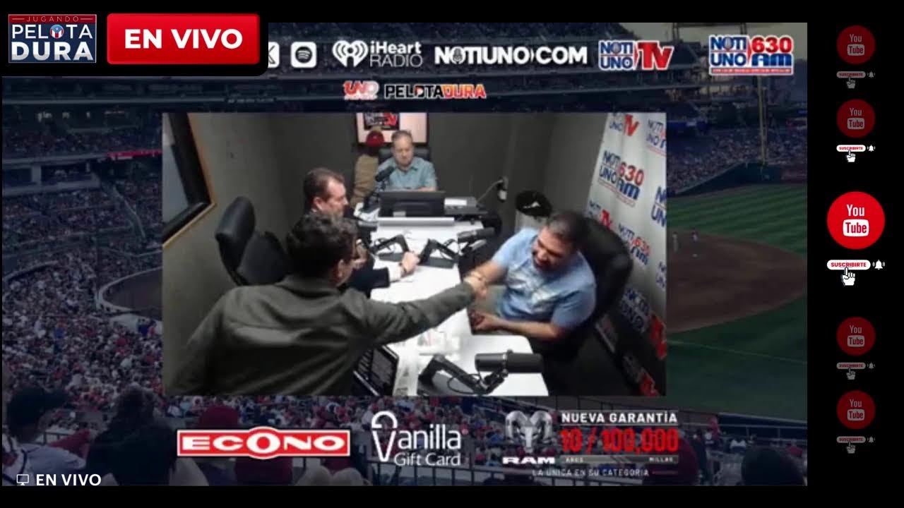 [EN VIVO] Pelota Dura por NotiUno 630 - 20 de marzo de 2026