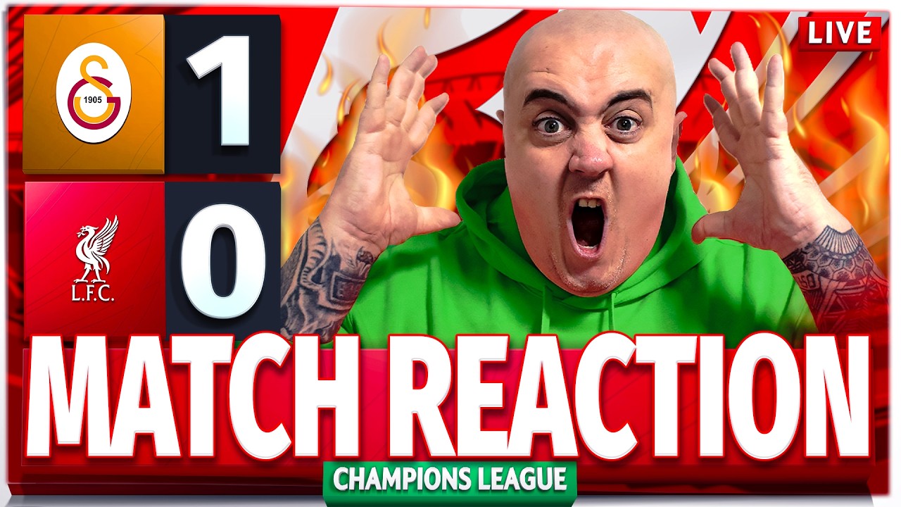 GALATASARAY 1-0 LIVERPOOL! Craig's LIVE Match Reaction