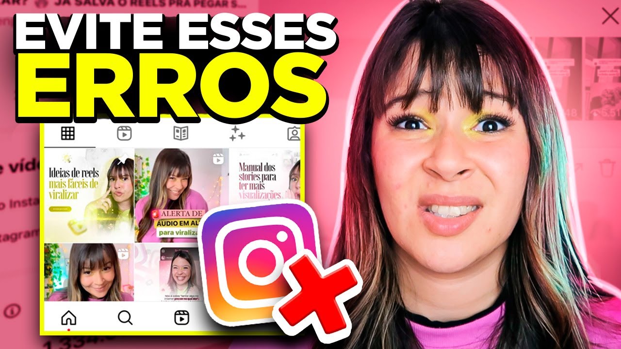 ❌ERROS DO SEU INSTAGRAM QUE TE IMPEDEM DE CRESCER! Aprenda a AUMENTAR O ENGAJAMENTO do jeito certo!