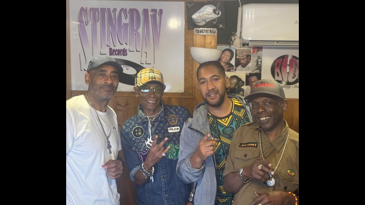 STINGRAY RECORDS behind the scenes with Anthony Johnson & Bunny Lye Lye!