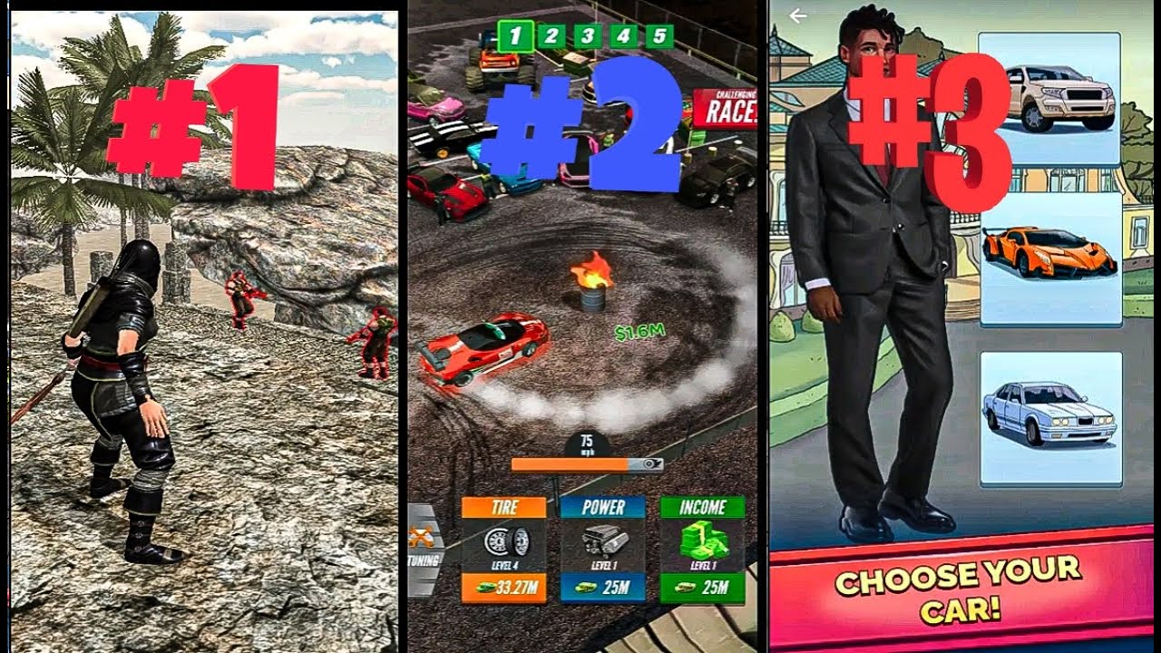 Top 3 portrait Games For Android / Ios