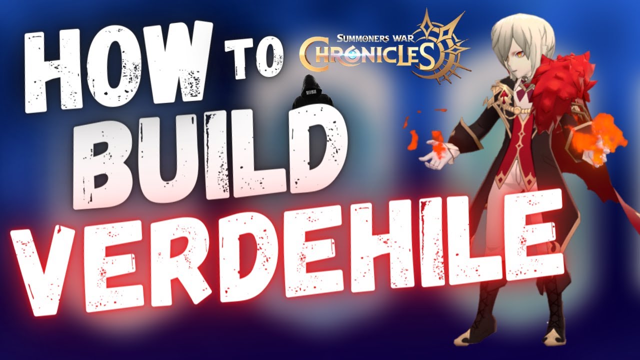 FIRE VAMPIRE - VERDEHILE! How to RUNE, BUILD, & USE! TOP TIER SUPPORT! - Summoners War Chronicles