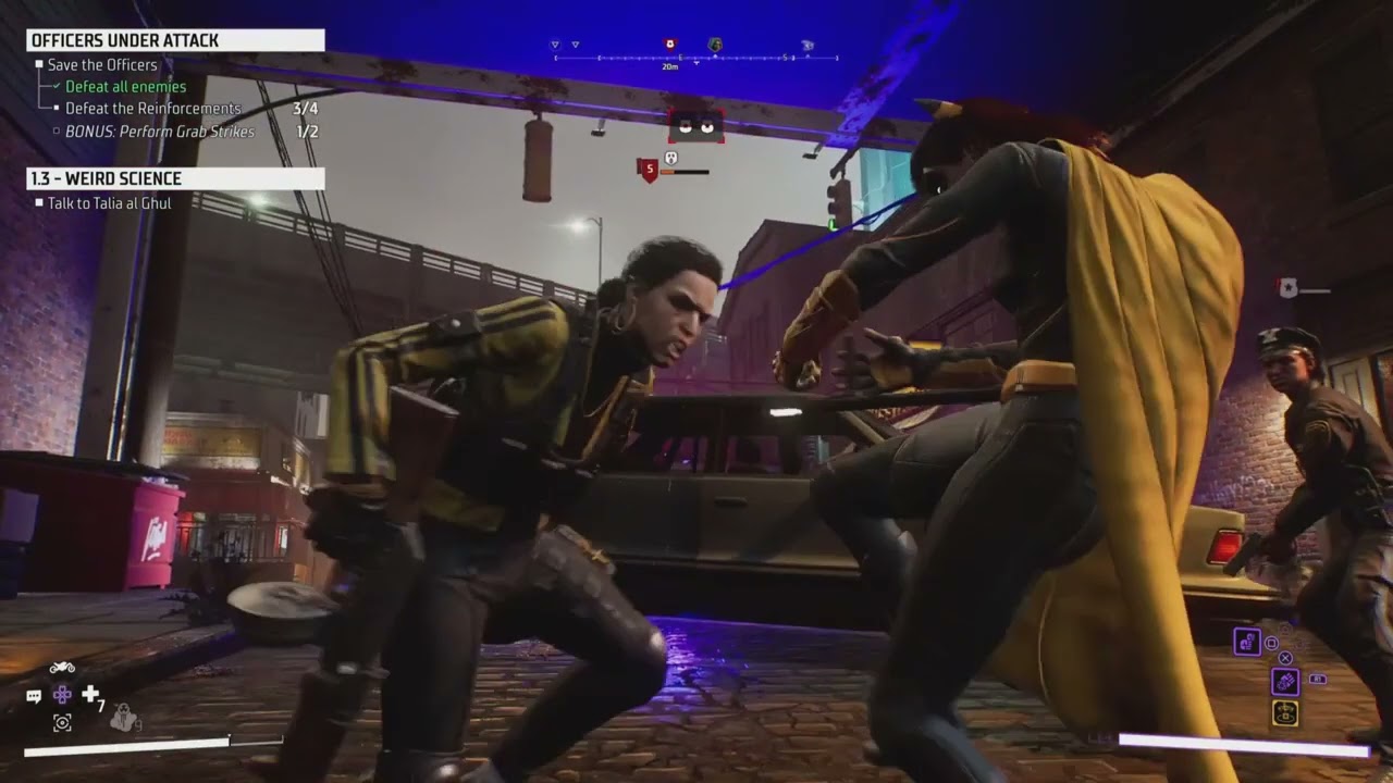 Batgirl's Face Kick Ryona