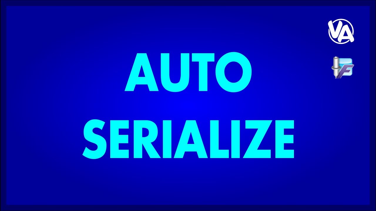 FlexiSign: Auto Serialize