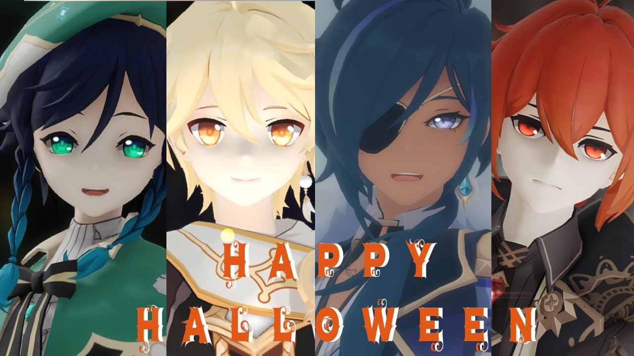 【Genshin Impact MMD】 Happy Halloween