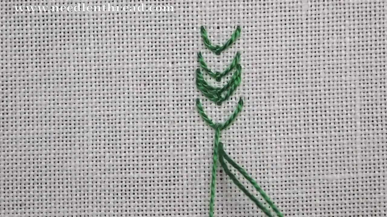 Fly Stitch - Vertical