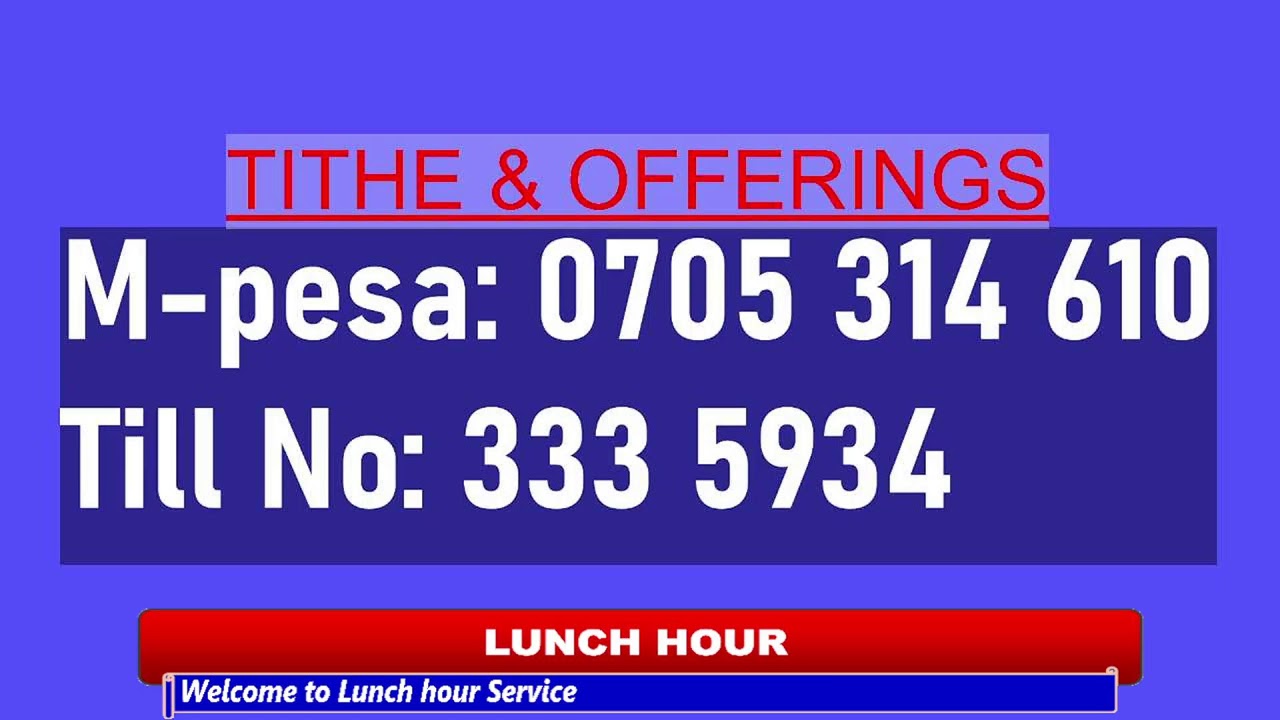 LUNCH HOUR SERVICE LIVE: Tuesday 03/02/2026