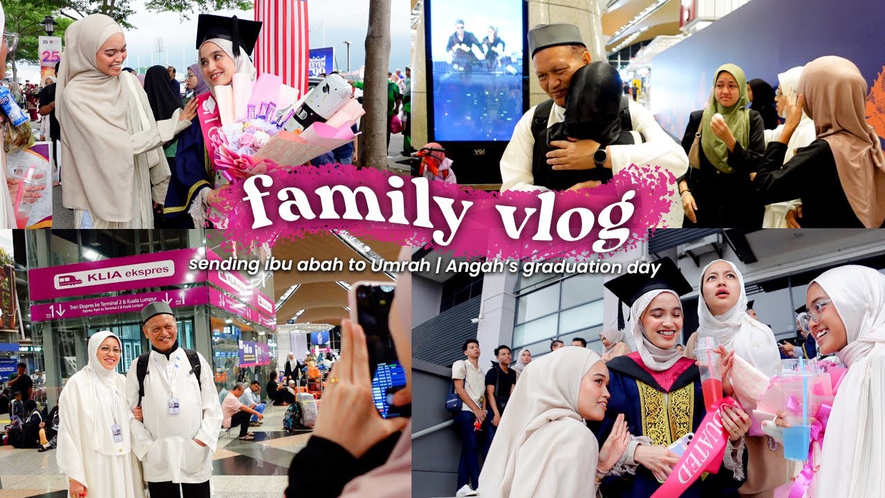 hujan RIBUT masa convo UiTM?! | UiTM Shah Alam #VLOG