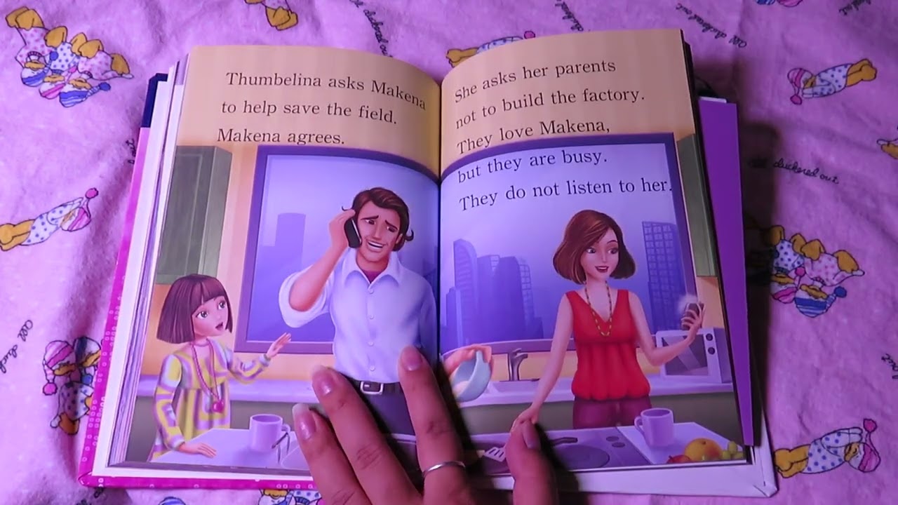 BARBIE THUMBELINA READ ALOUD