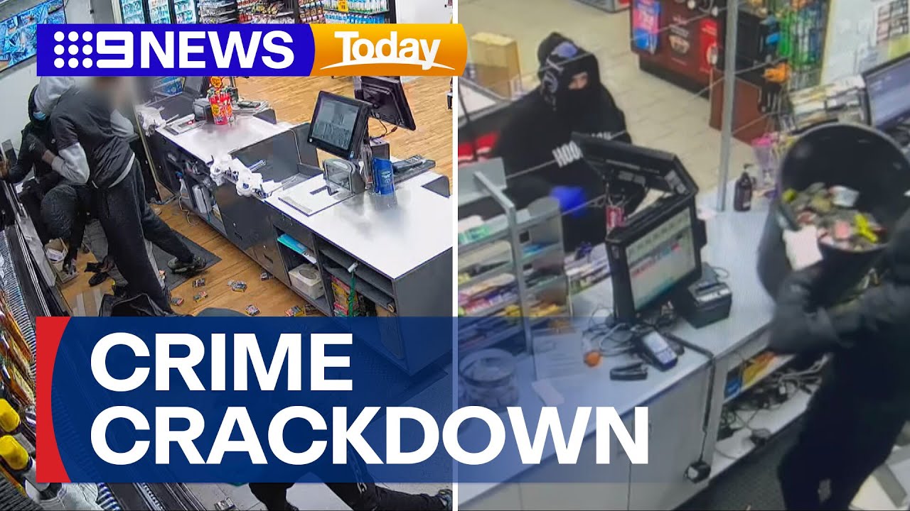 Retailers face unprecedented crime crisis | 9 News Australia