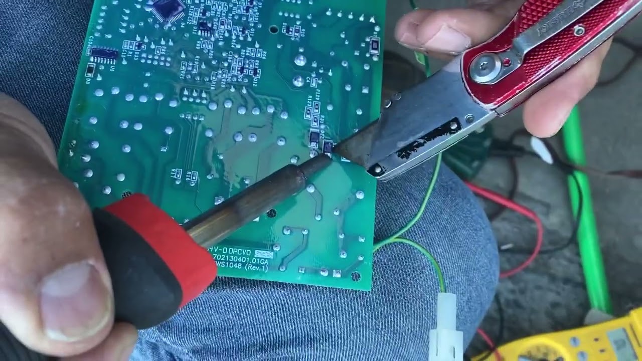 Como reparar una Tarjeta electrónica de un refrigerador GE 👍
