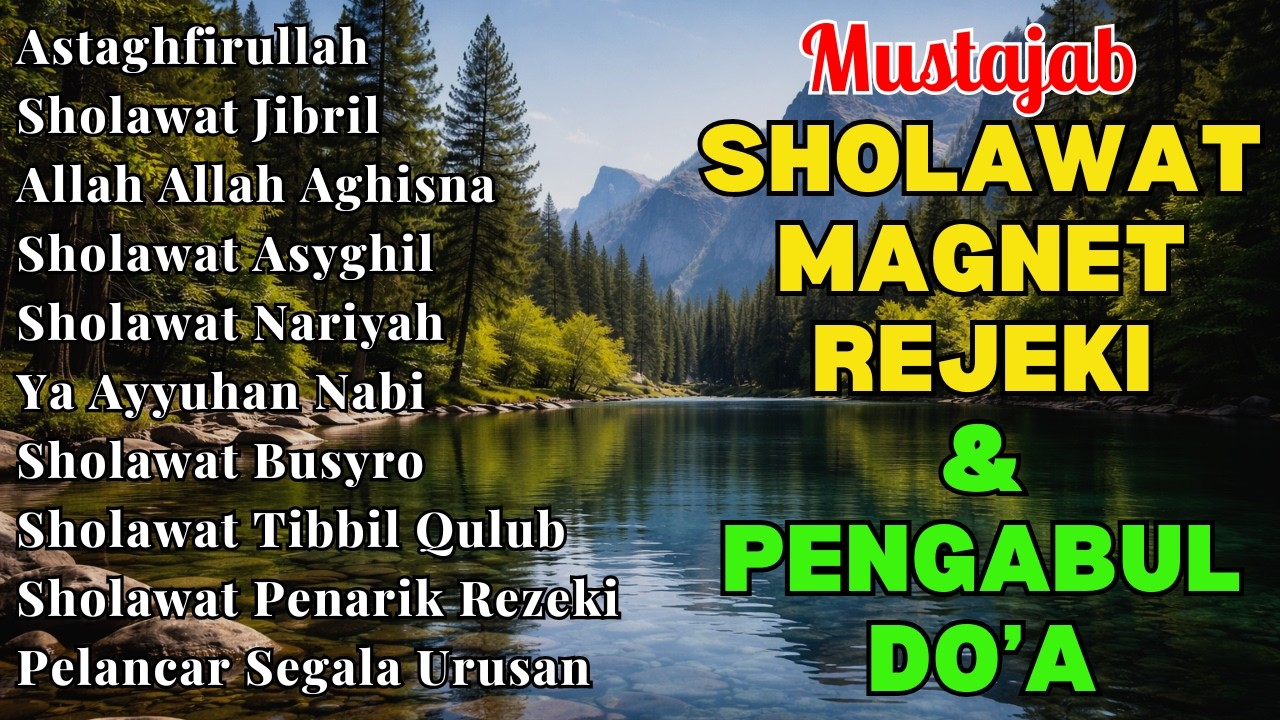 KUMPULAN SHOLAWAT VIRAL TERBARU 2025 | SHOLAWAT JIBRIL PEMBUKA REJEKI, SHOLAWAT BUSYRO, NARIYAH
