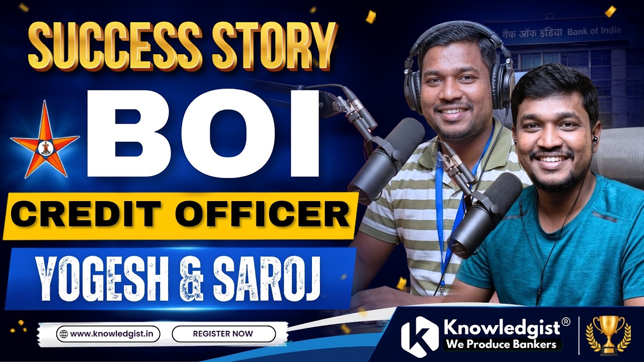 BOI Credit Officer Exam Success Story | If They Can, Why Can't You? Bank of India Credit