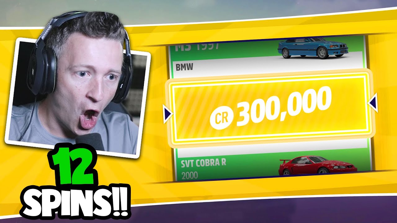 Opening Several WHEELSPINS in Forza Horizon 5 | Thrustmaster Wheel & Shifter