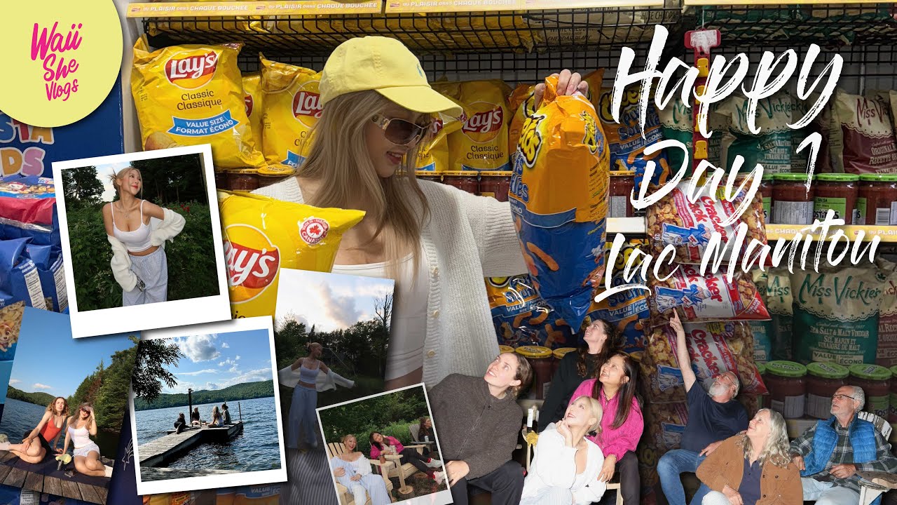 l WAII SHE VLOGS l Happy Day 1 Lac Manitou #waii #waiishevlogs #lacmanitou
