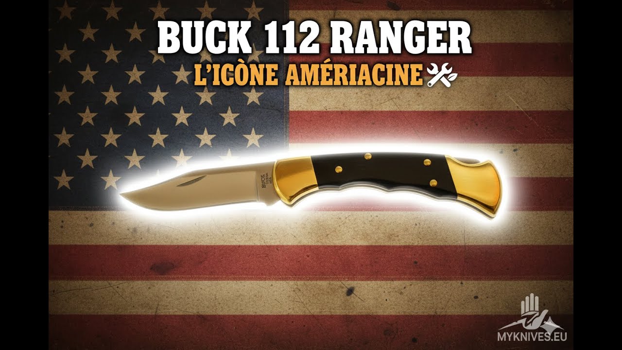 Buck 112 Ranger Finger Grooves : La présentation