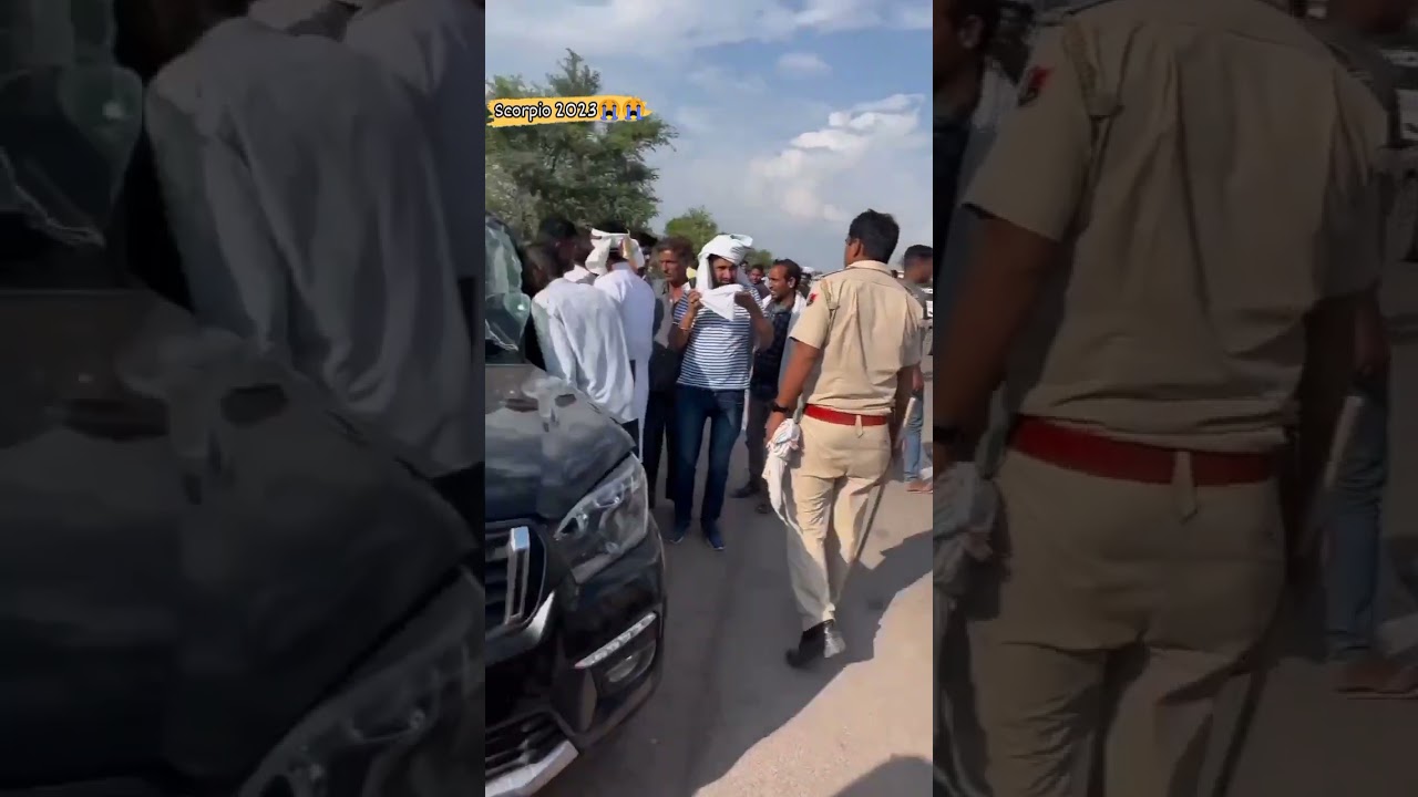 scorpio accident 😭 Rewa