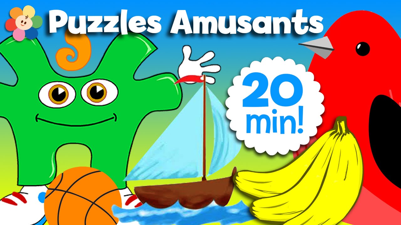 Puzzles amusants | Jouer avec les couleurs et les formes | Compilation | BabyFirst