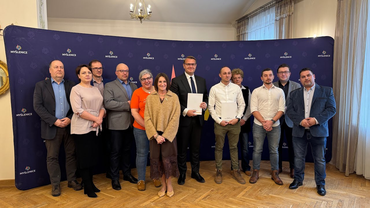 Nowa przestrzeń rekreacyjna na w Myślenicach na Chełmie  -  podpisano umowę z wykonawcą 