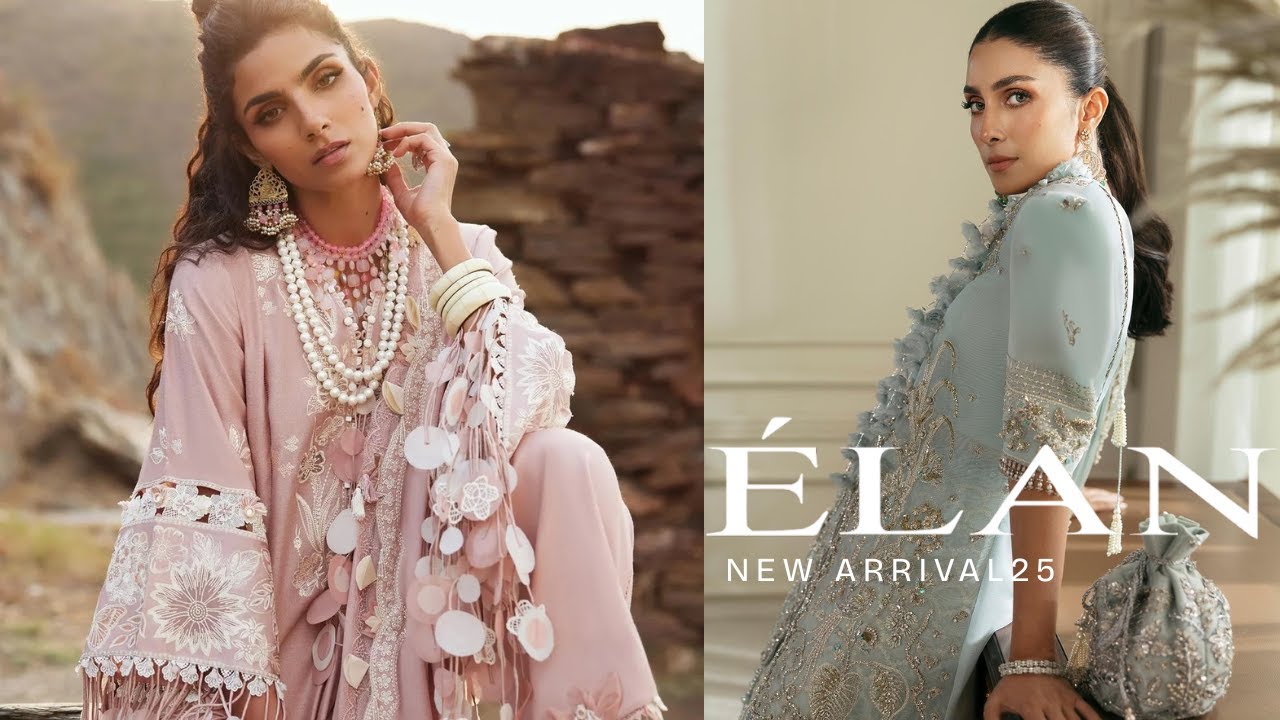Is Elan New Unstitched Lawn Collection 2025 The BEST Pakistani Clothes For UK Buyers?