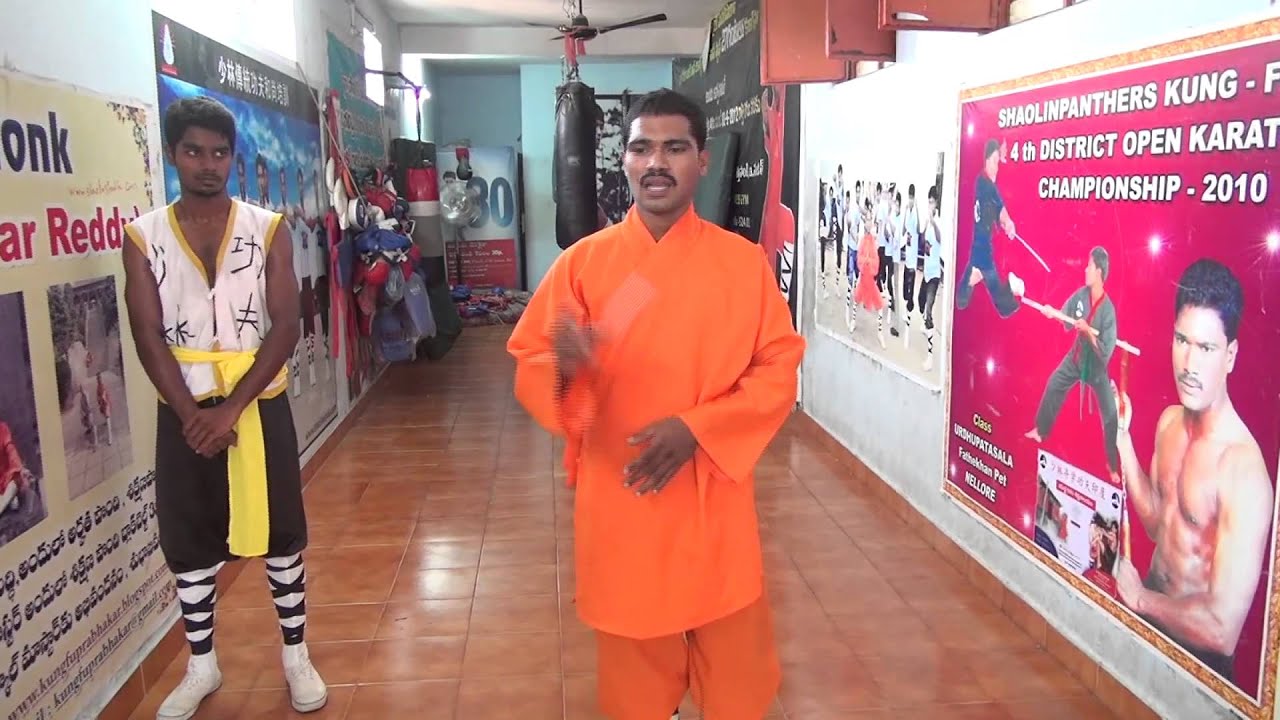 Kung-fu Weapons Training Nellore Karate Dojo AP Martial arts India Swords Tutorial