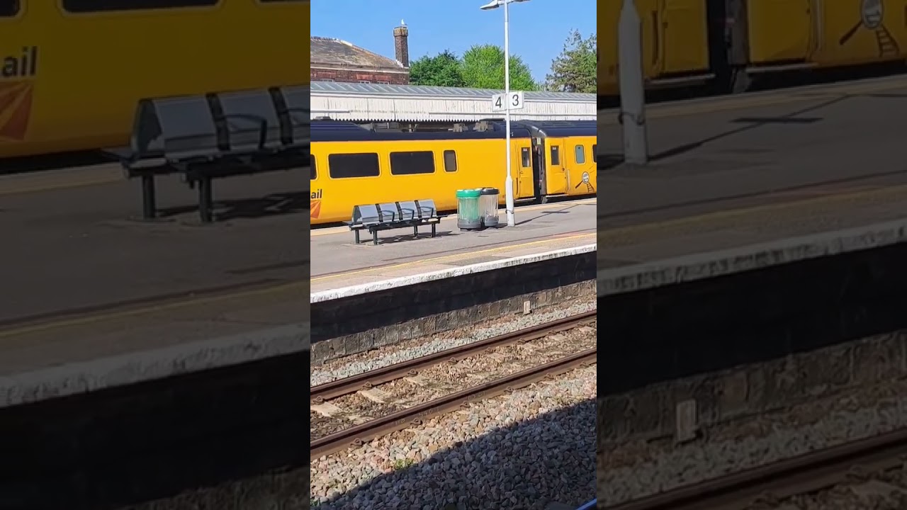 Network rail test train 43013 43062 1Z18 passing Taunton 2nd may 2025