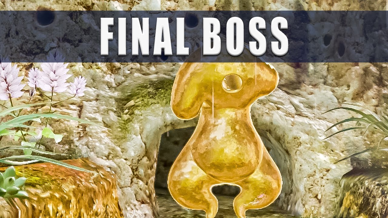 Pikmin 3 Switch Final Boss - Pikmin 3 Deluxe Plasm Wraith golden blob boss fight