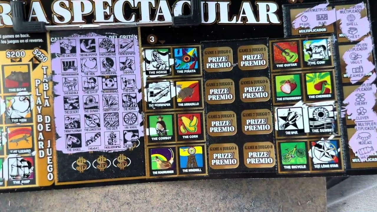 Loteria Supreme !  Tickets 1 - 10