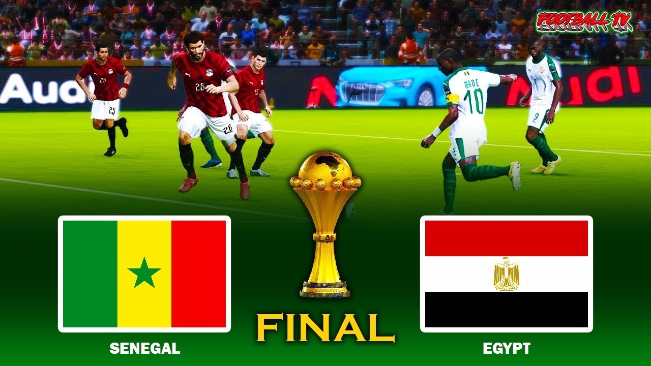 مصر و السنغال نهائي كأس الأمم الأفريقية Egypt vs Senegal  African Cup Final