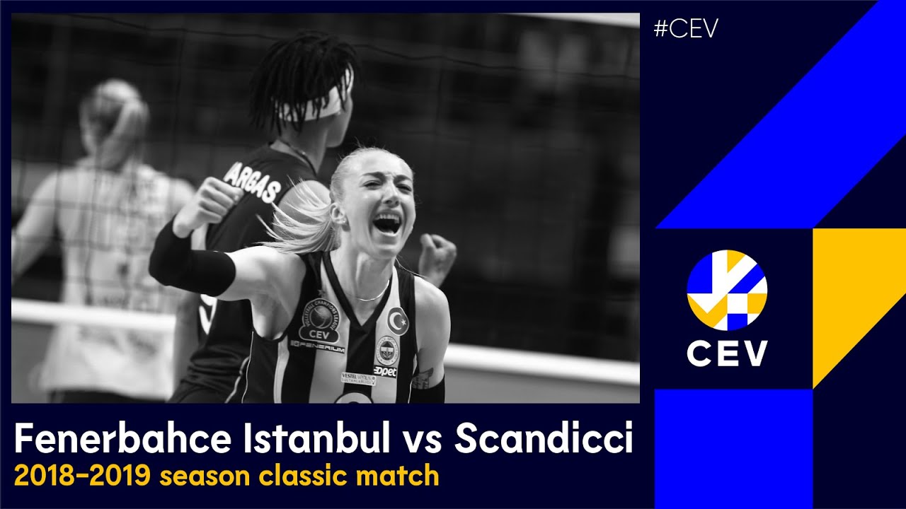 Fenerbahce Opet ISTANBUL vs Savino Del Bene SCANDICCI FULL MATCH - 2019 #CLVolleyW Quarter-Finals