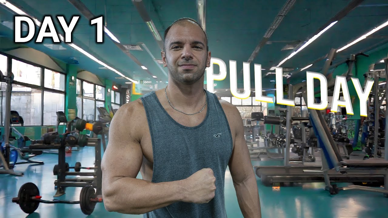 Πώς Γυμνάζω την πλάτη μου - Pull Day 1