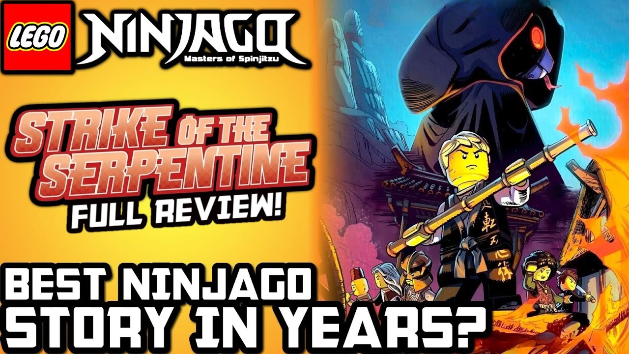 Полная история войны со змеями здесь! 🐍 Обзор книги «Ninjago Strike of the Serpentine»!
