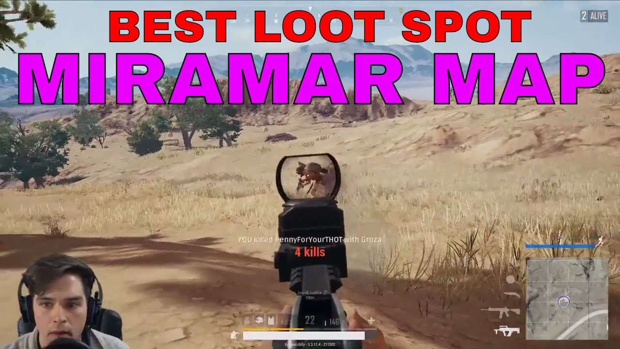 HOLY LOOT! The Best Loot Spot in Miramar: PUBG Desert Map