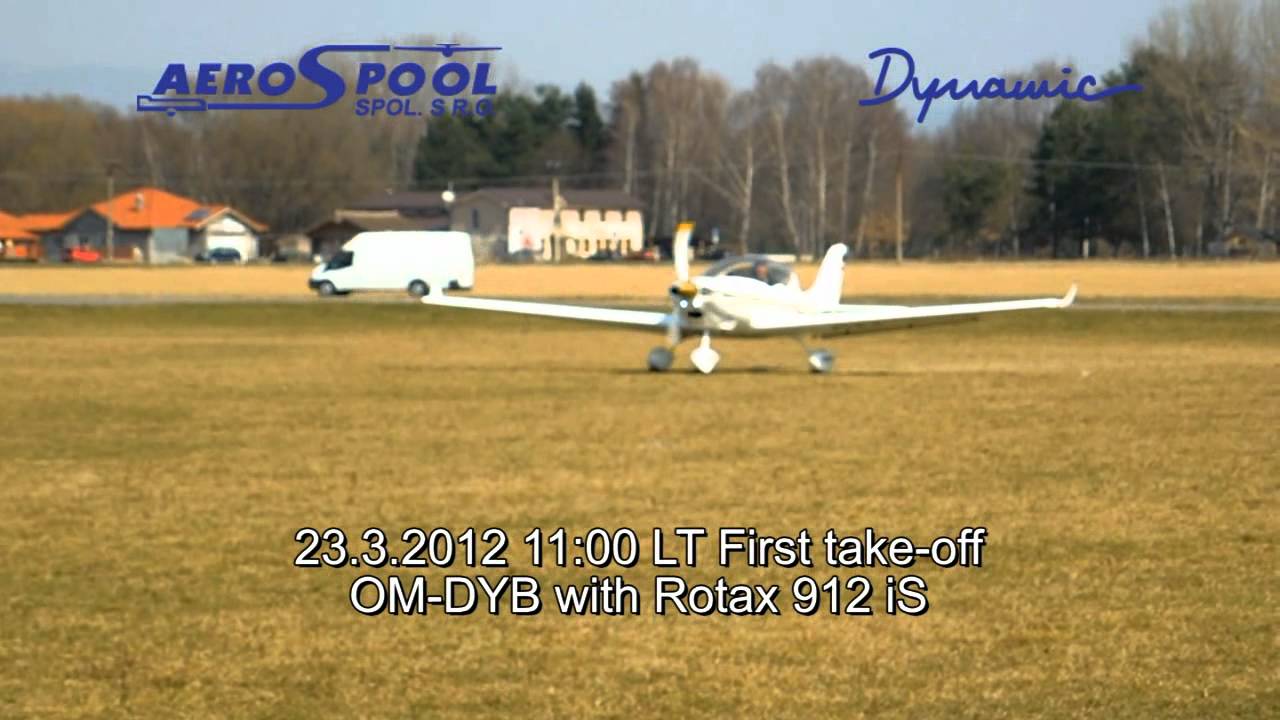 WT9 Dynamic Maiden Flight With Rotax 912 iS