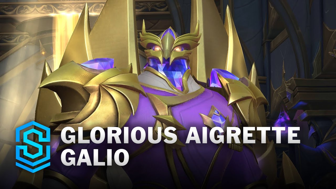 Glorious Aigrette Galio Wild Rift Skin Spotlight