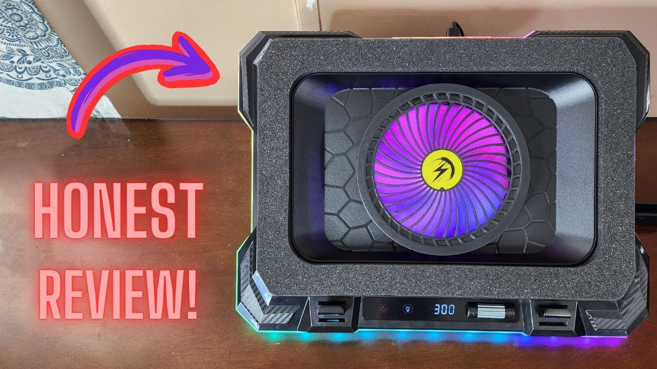 ChillCore RGB Cooling Pad Review &ndash; Turbo Cooling in Action! #laptopcoolingpad