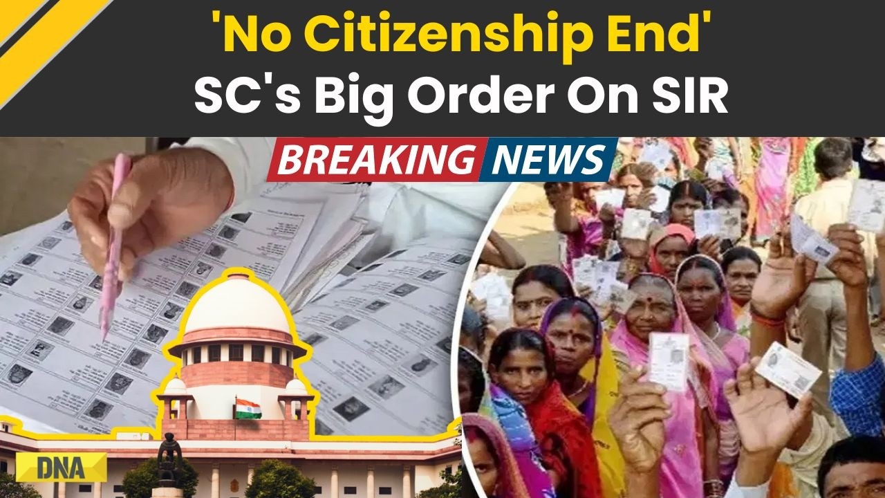 SIR News: Big Supreme Court Order On Citizenship And SIR Name Deletion | SC Verdict On SIR