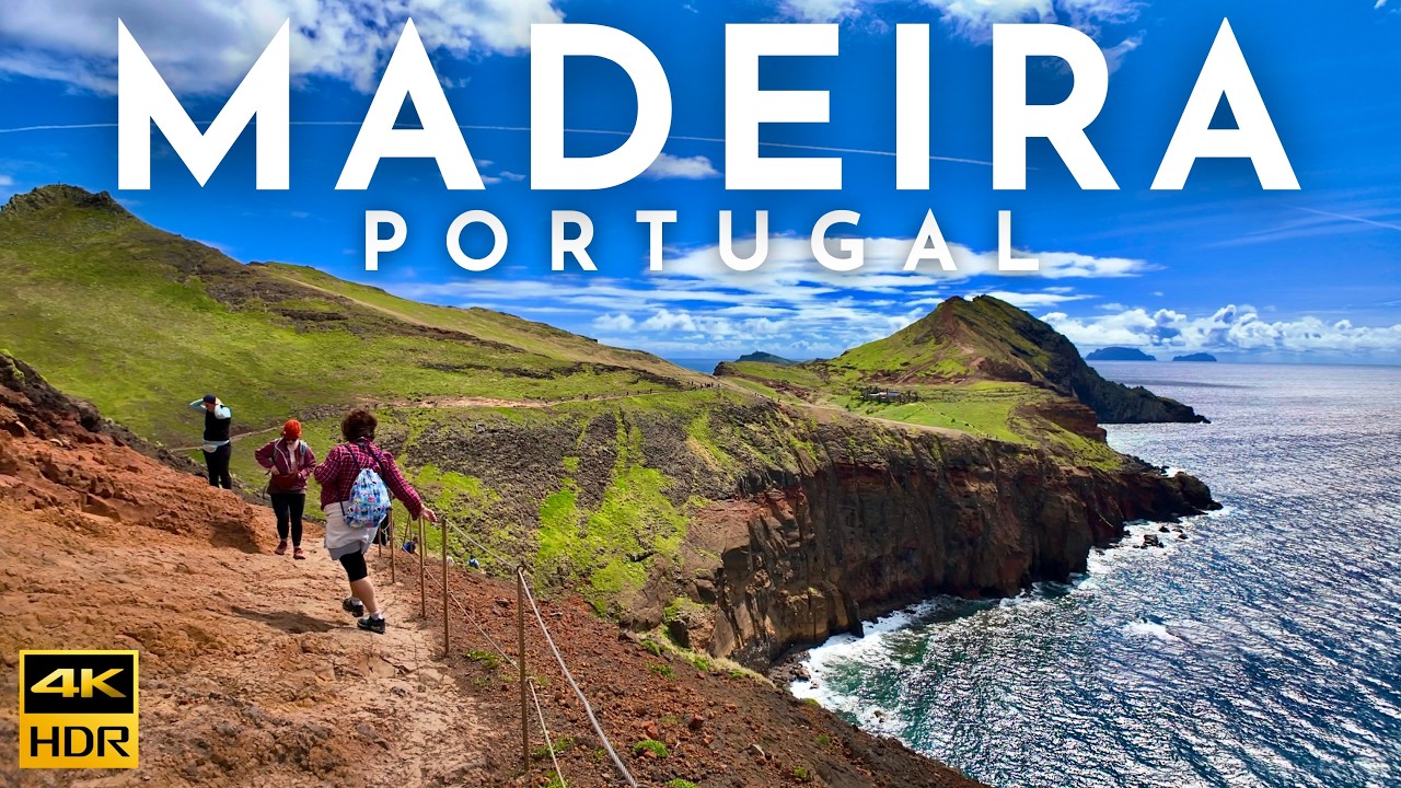 MADEIRA Walking Tour: Ponta de São Lourenço 4K HDR