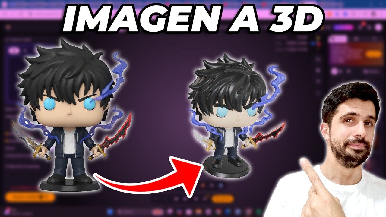 De TEXTO a MODELO 3D ? | Asi funciona la IA de TRIPO 3D