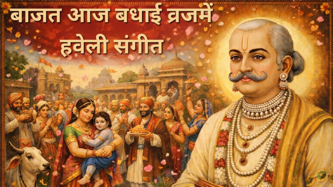 Baajat Aaj Badhai | Gusain ji Badhai | Haveli Sangeet