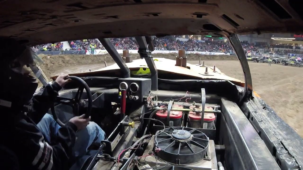 Tyler Quast #73 Blizzard Bash Demolition Derby 2023: RPM Redemption National B Main
