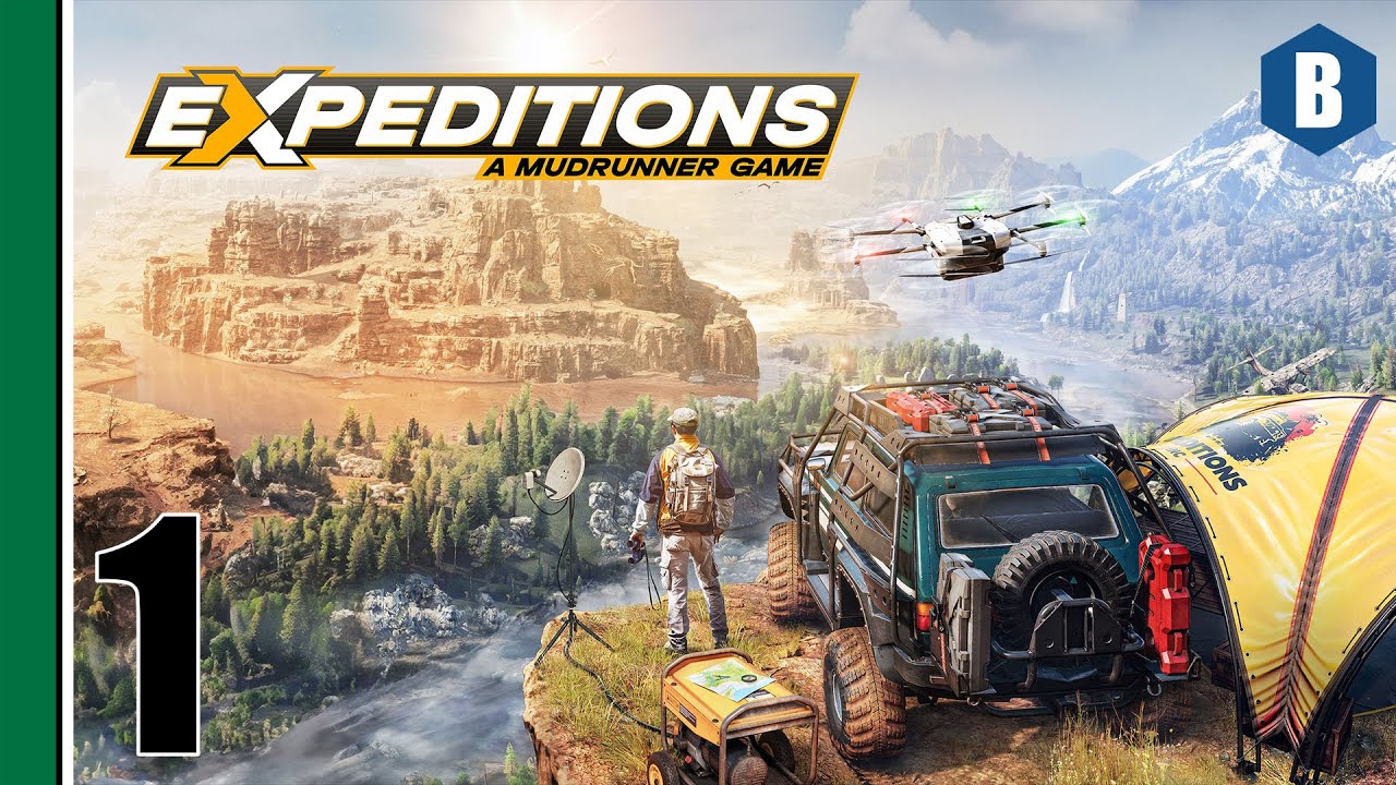 LET'S PLAY - Expeditions: A Mudrunner Game - PART 1 - Offroad Exploration