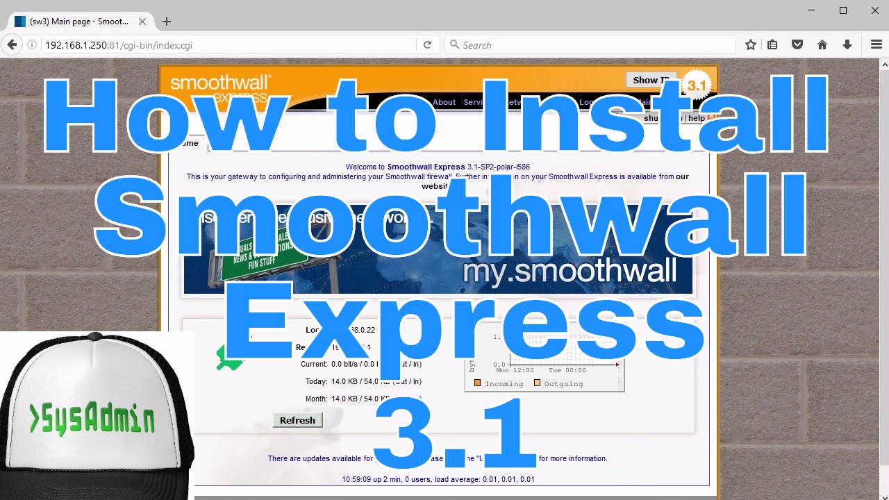 Как установить Smoothwall Express 3.1 SP2 + обзор + VMware Tools на VMware Workstation (руководство)