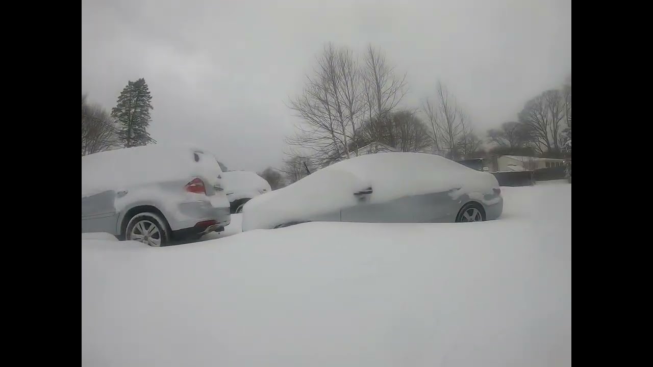 Snow blowing the blizzard of 2026 in Massachusetts with a 1990’s Ariens ST 8/24