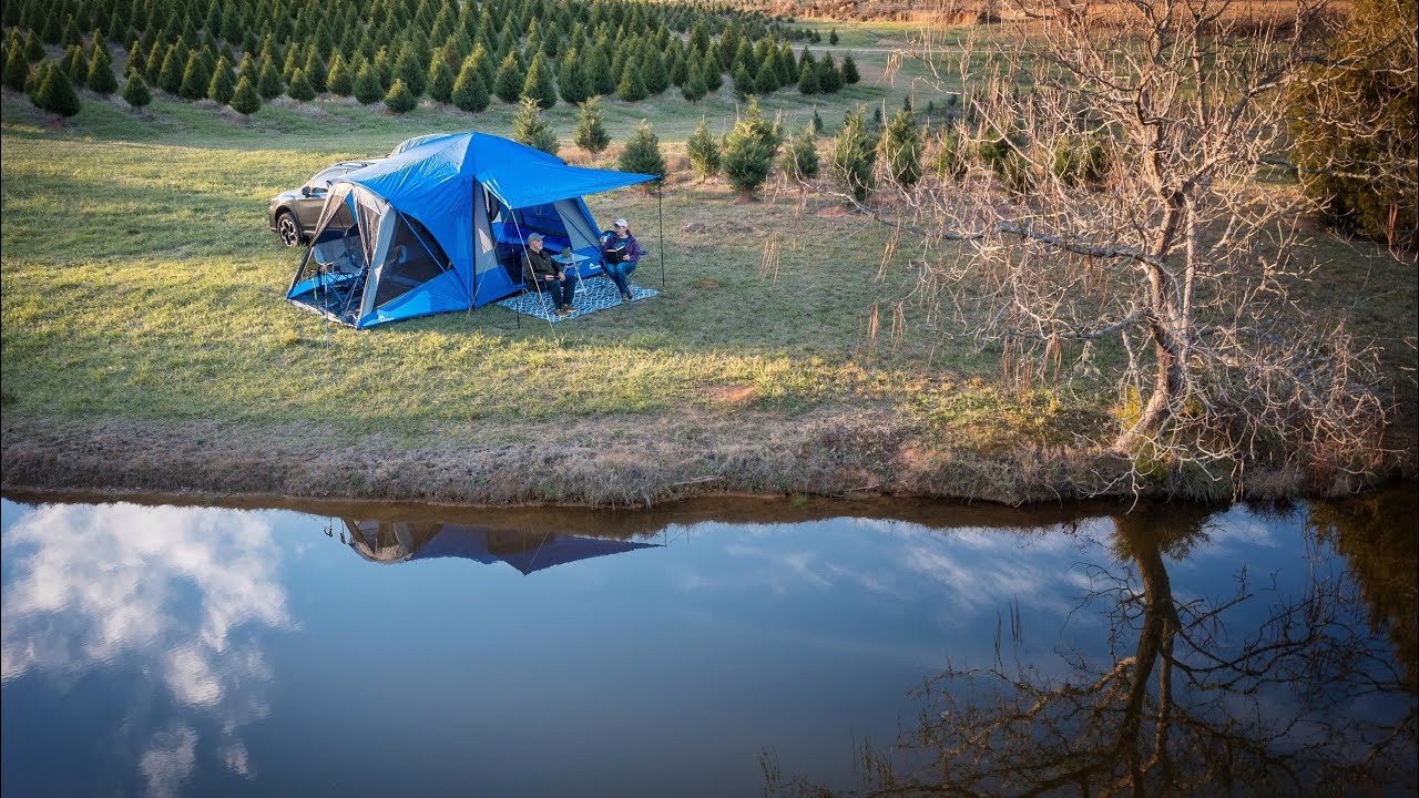 Sportz SUV Tent With Screen Room - Setup